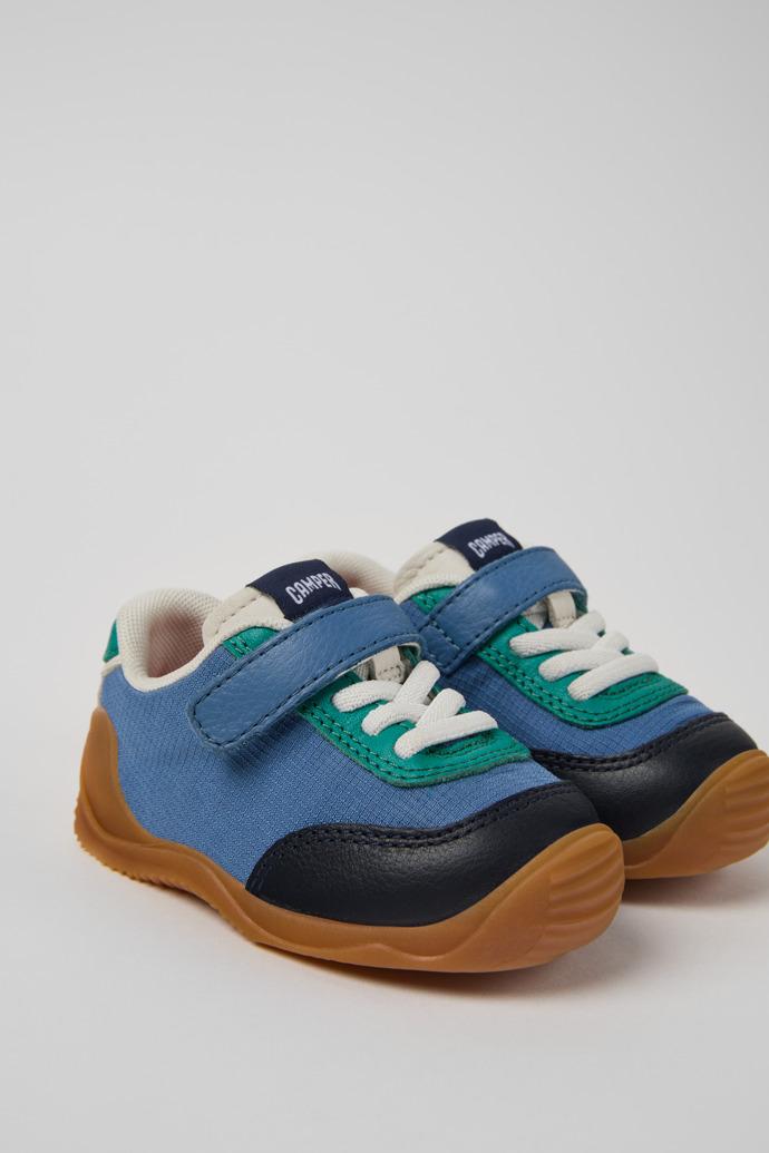 Dadda Multicolor Textile and Leather Sneakers for Kids. by CAMPER