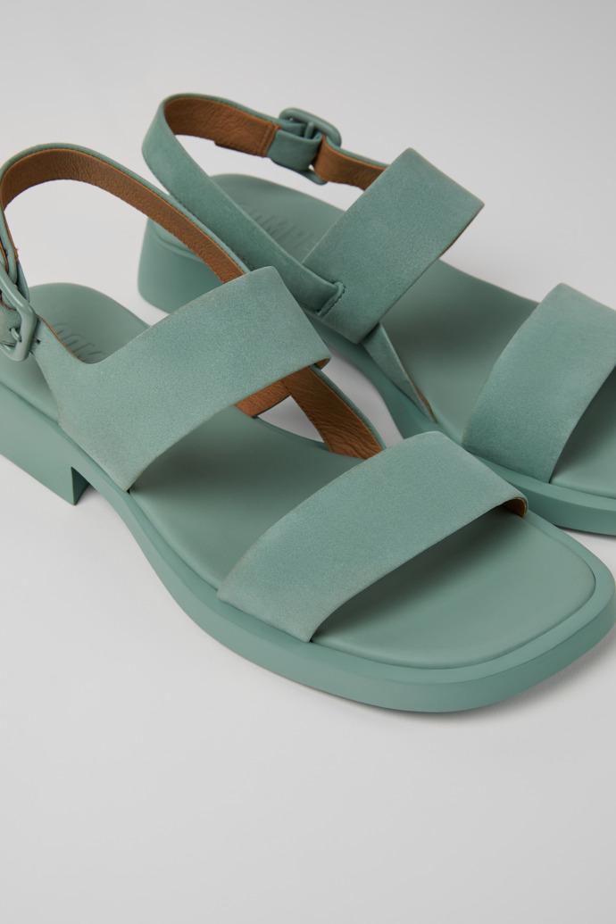 Dana Green Nubuck Sandals for Women. by CAMPER