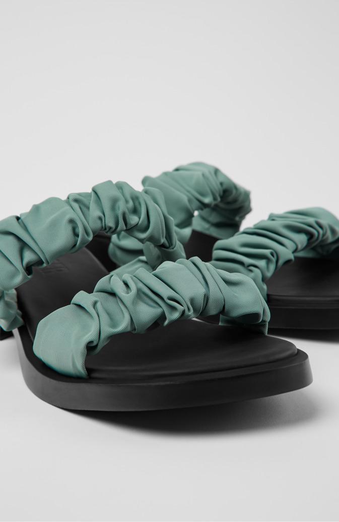 Dana Green Recycled PET Women's Sandal. by CAMPER
