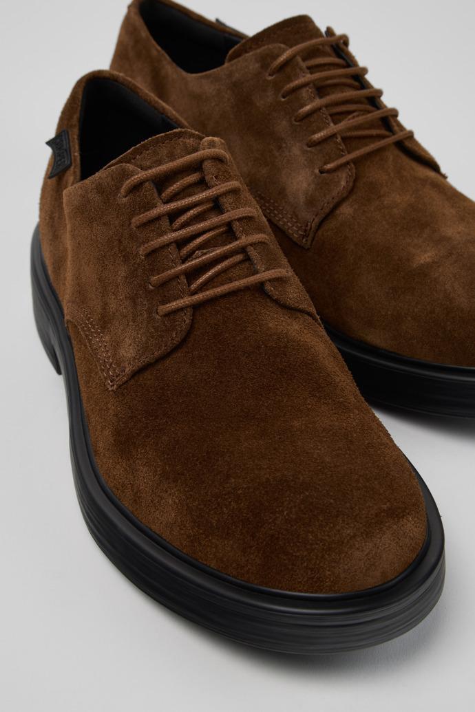 Dean Brown Suede Shoes for Men. by CAMPER