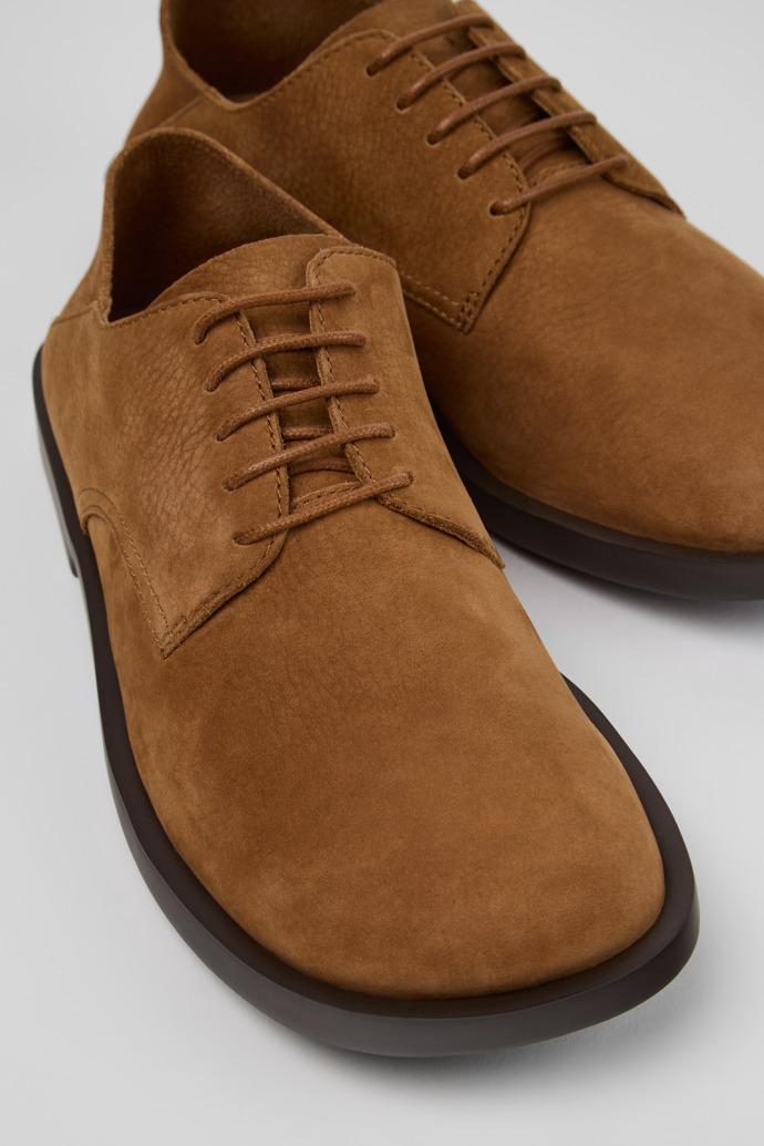 Don Brown Nubuck Leather Shoes for Men. by CAMPER