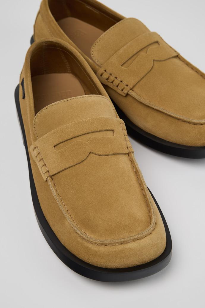 Don Brown Suede Leather Shoes for Men. by CAMPER