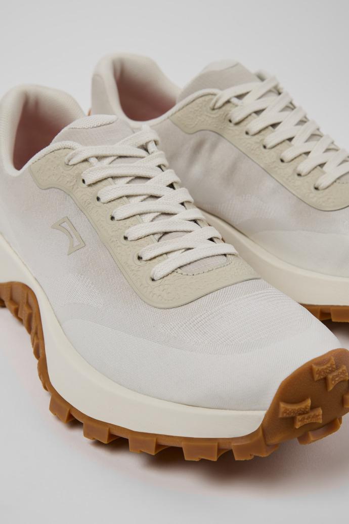 Drift Trail Beige Recycled Engineered Materials Sneakers for Women. by CAMPER