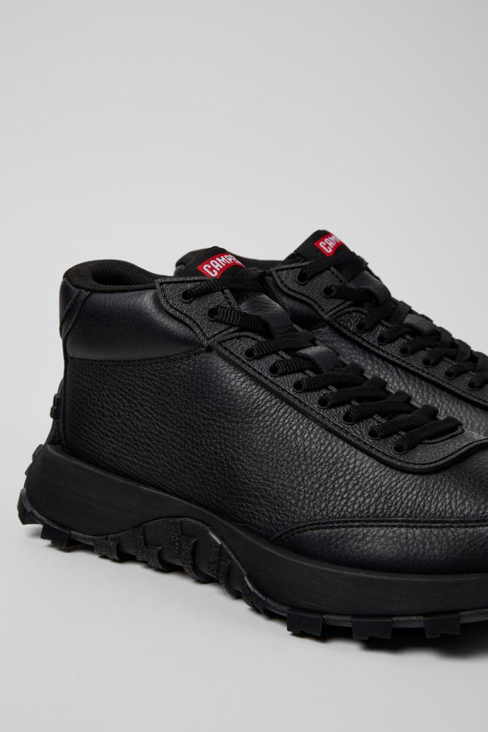 Drift Trail Black leather sneakers for women by CAMPER