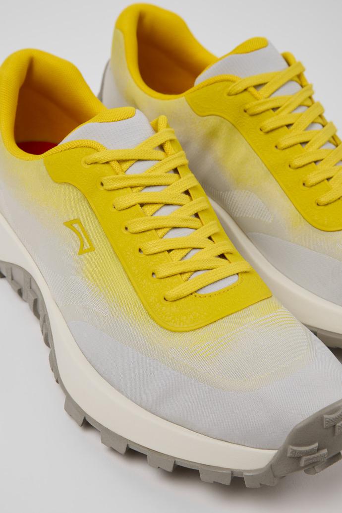 Drift Trail Gray Recycled Engineered Materials Sneakers for Men. by CAMPER