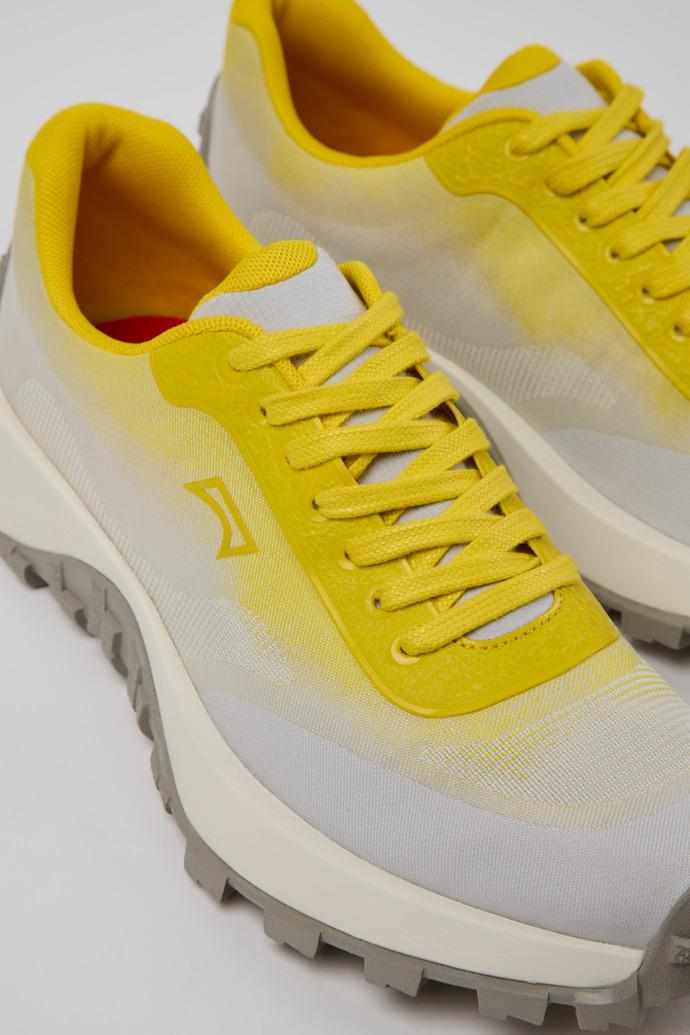 Drift Trail Gray Recycled Engineered Materials Sneakers for Women. by CAMPER