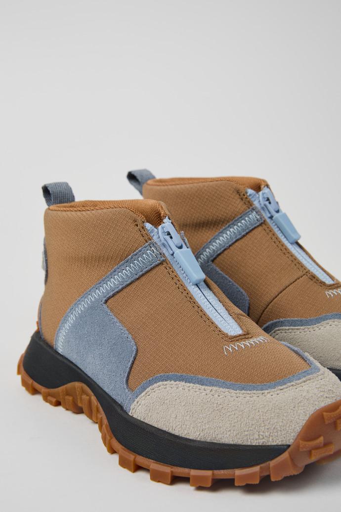 Drift Trail Multicolor textile and leather sneakers for kids by CAMPER