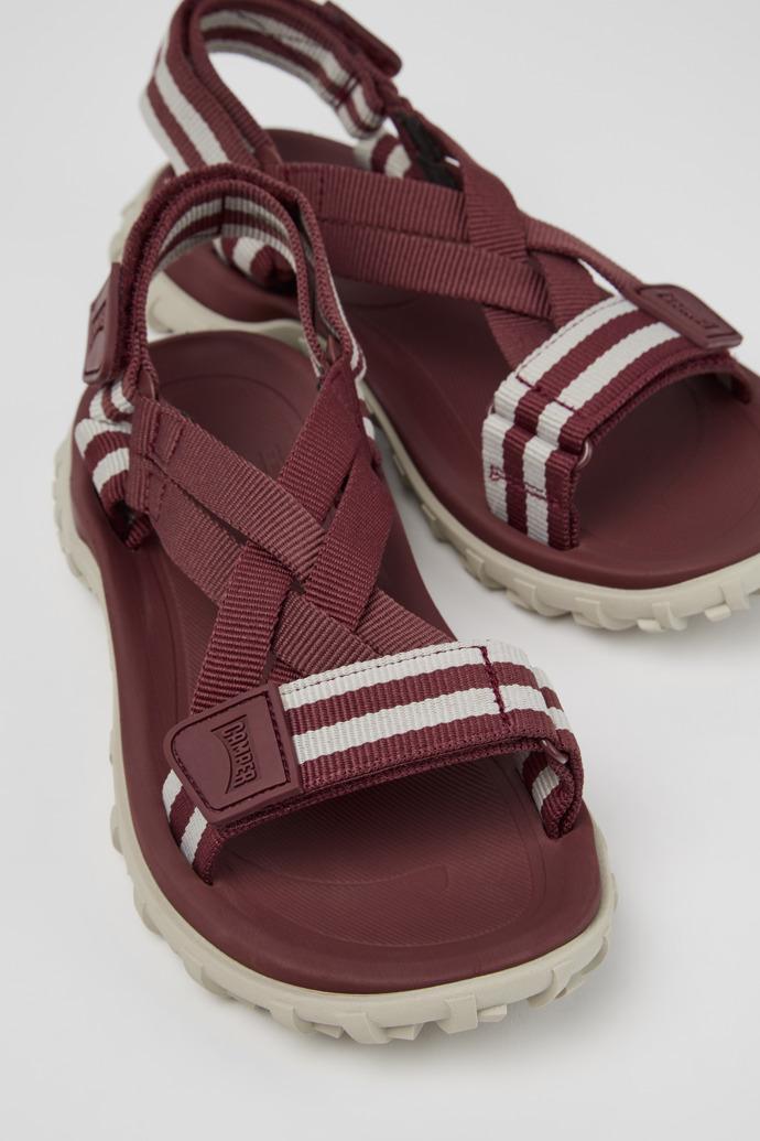 Drift Trail Sandal Burgundy Textile Sandals for Women. by CAMPER