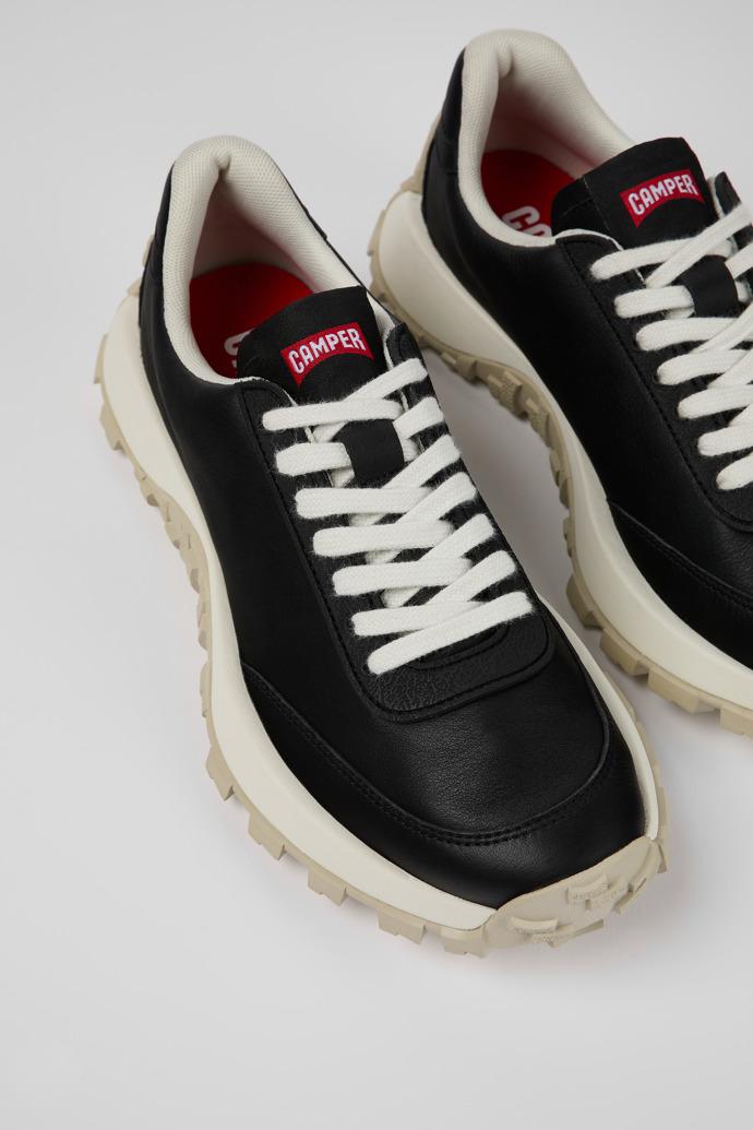 Drift Trail VIBRAM Black Leather/Textile Sneaker for Women by CAMPER