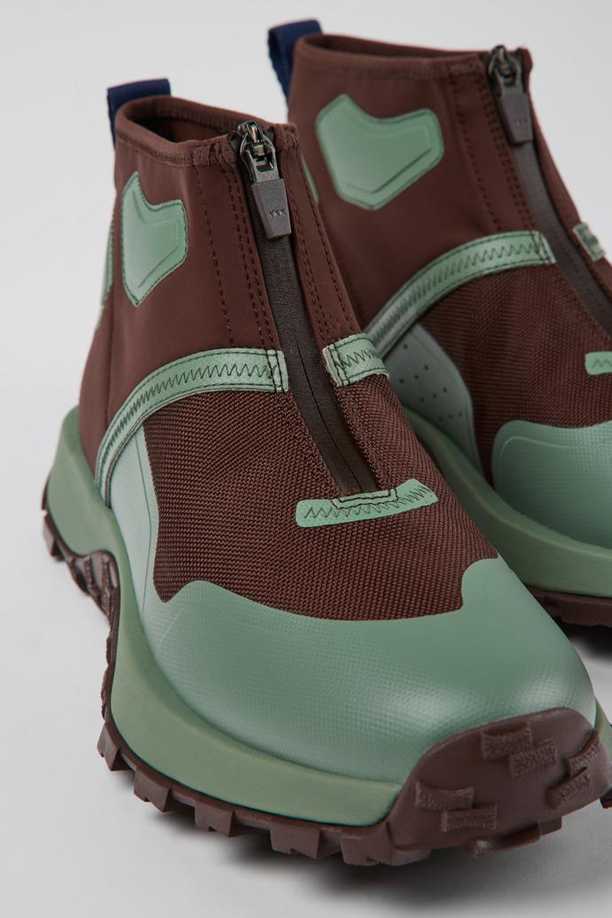 Drift Trail VIBRAM Multicolored recycled PET ankle boots for men by CAMPER