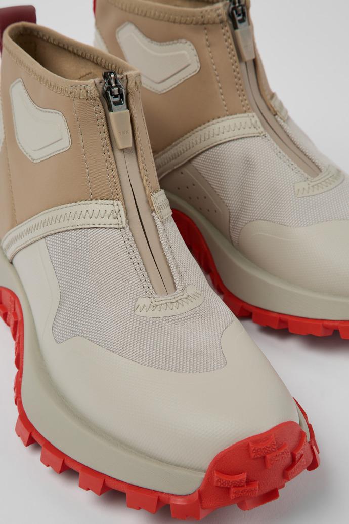 Drift Trail VIBRAM Multicolored recycled PET ankle boots for women by CAMPER