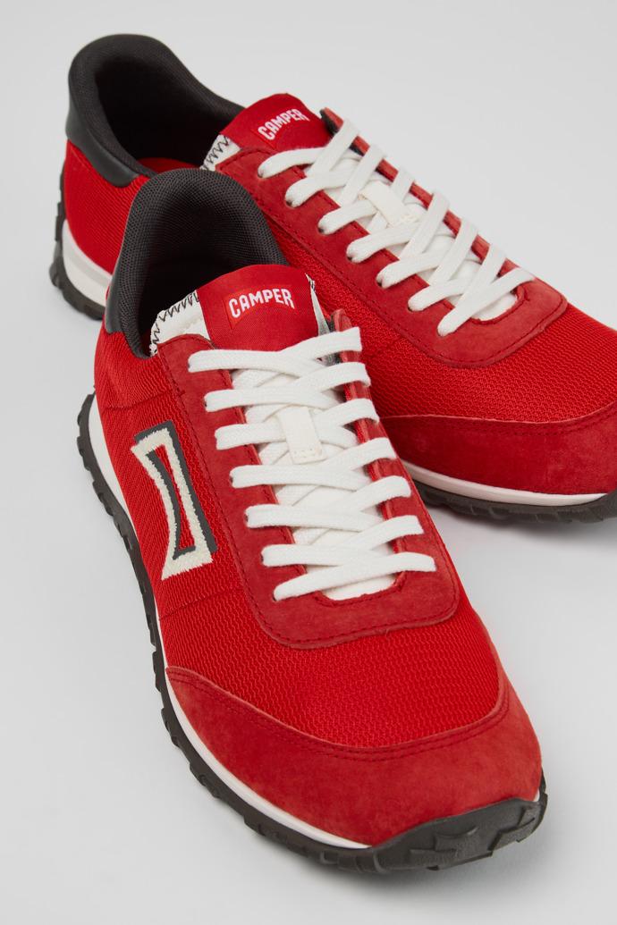 Drift Walk Multicolor Textile and Nubuck Sneakers for Men. by CAMPER