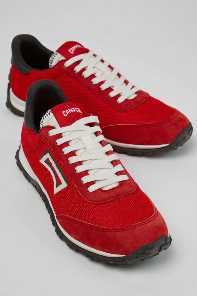 Drift Walk Multicolor Textile and Nubuck Sneakers for Women. by CAMPER