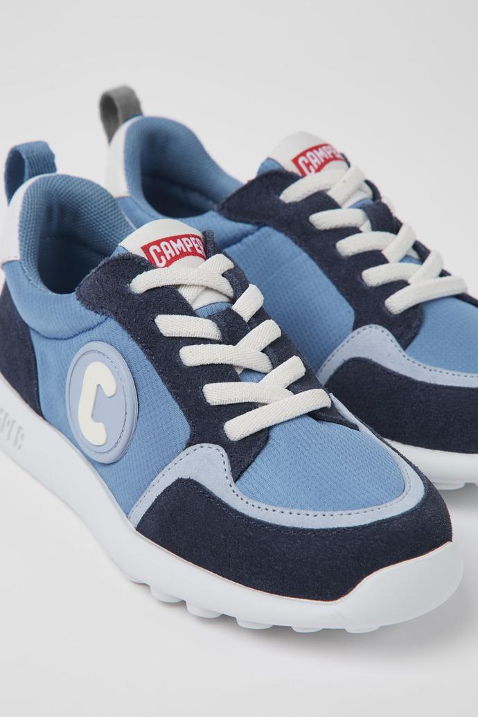 Driftie Blue textile and nubuck sneakers for kids by CAMPER