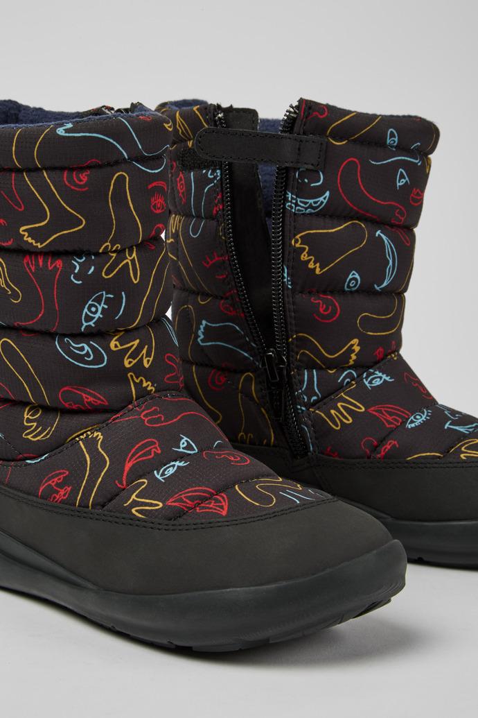 Ergo Black boots by CAMPER