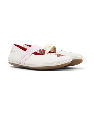 Girls' Right Mismatched Leather Flats By Moomin - Toddler by CAMPER