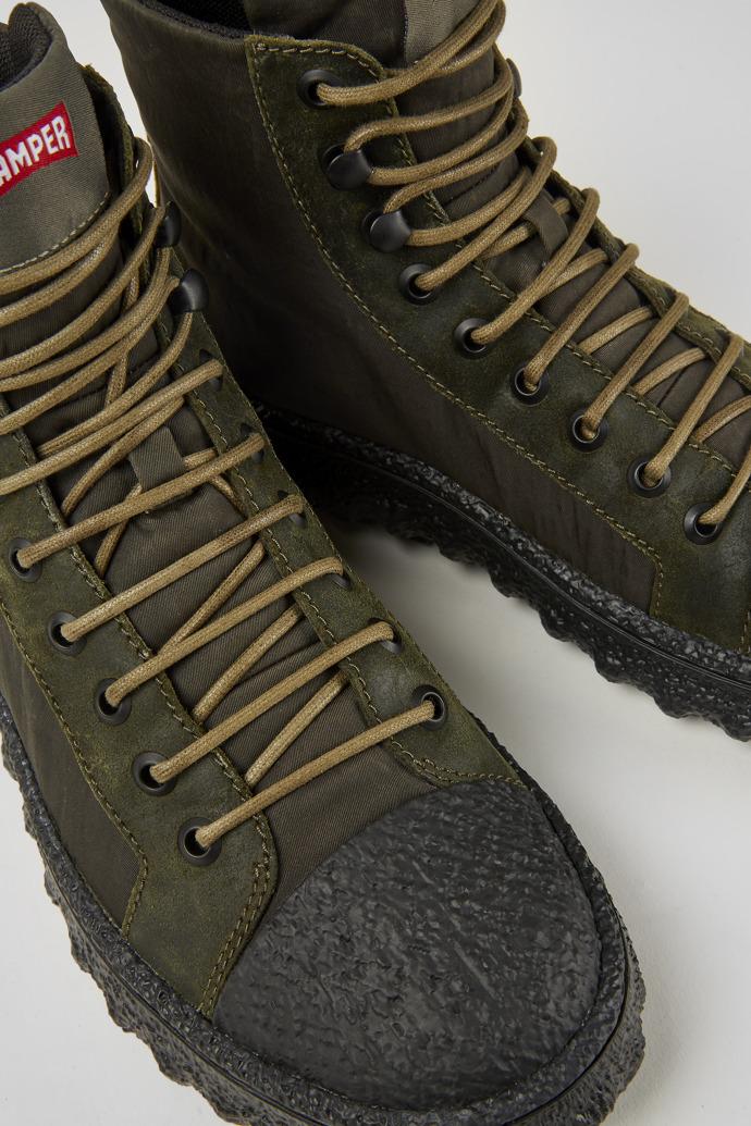 Ground Green ankle boots for women by CAMPER