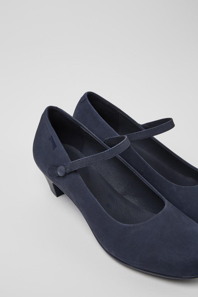 Helena Blue Nubuck Shoes for Women. by CAMPER