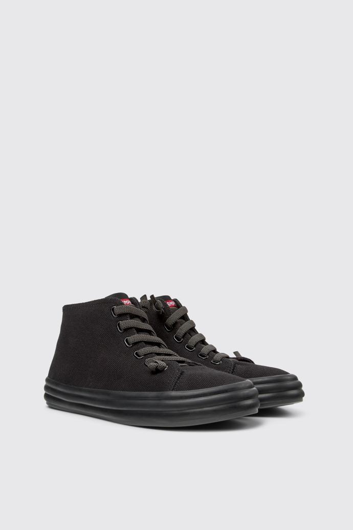 Hoops Black textile sneakers for women by CAMPER