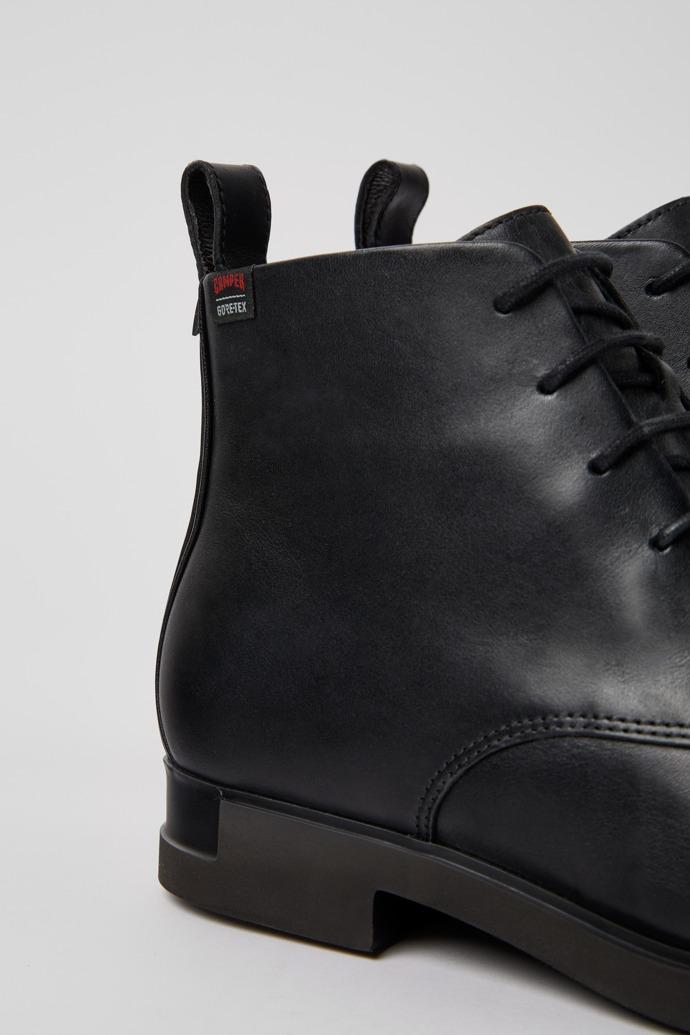 Iman Women's black lace up ankle boot by CAMPER