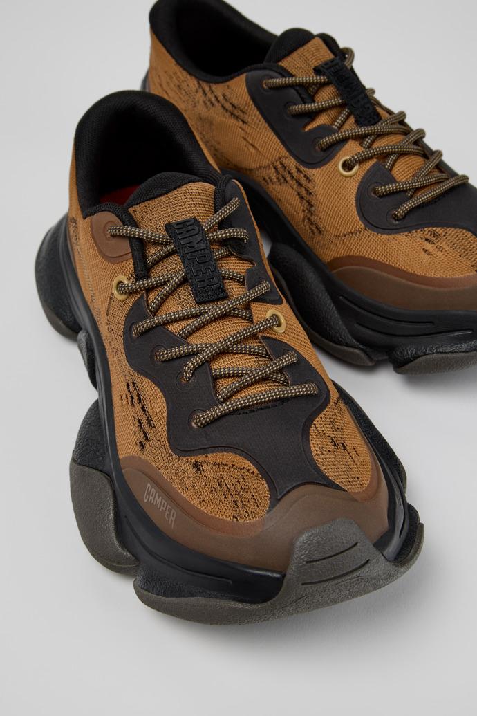 Karst 2 Brown and Black Recycled Engineered Materials Sneakers for Women. by CAMPER