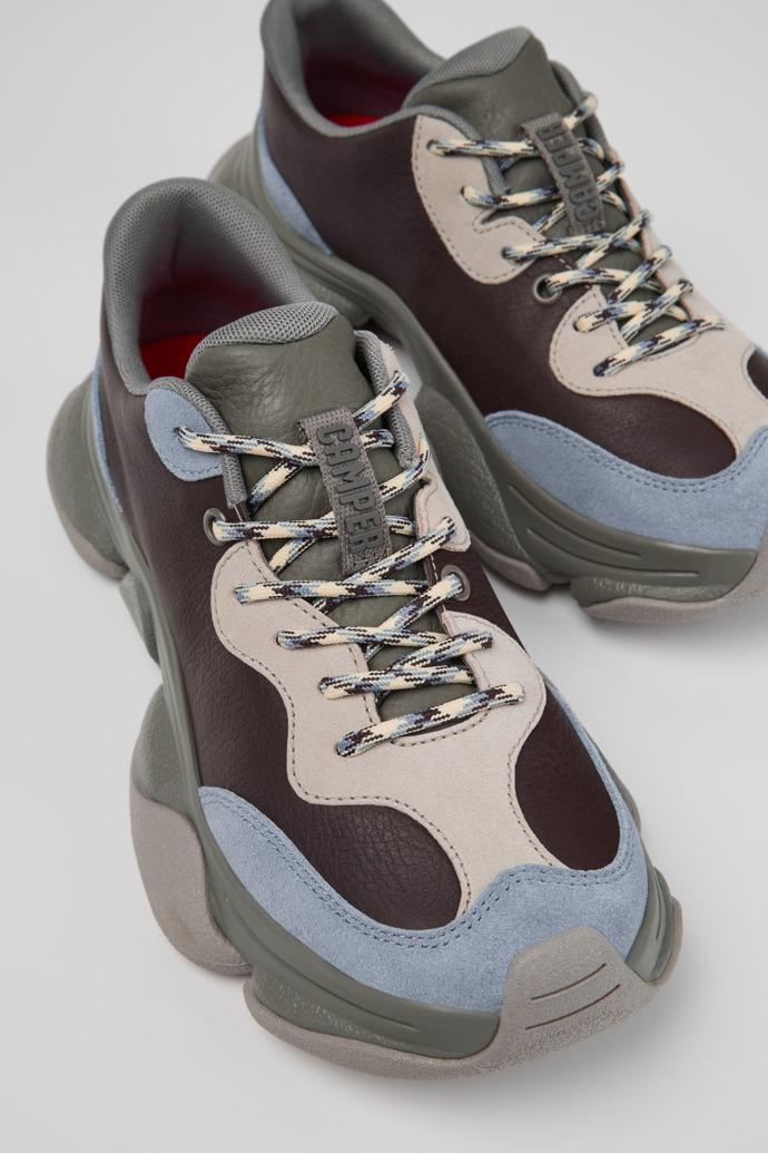 Karst 2 Multicolor Leather and Nubuk Sneakers for Women. by CAMPER