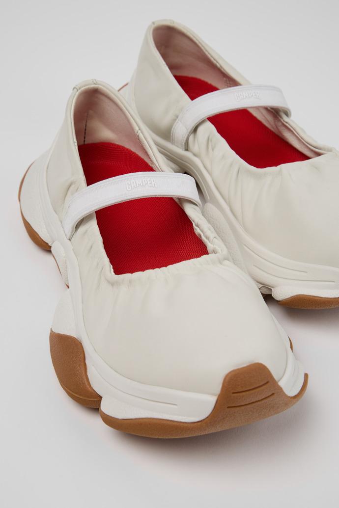 Karst 2 White Leather Sneakers for Women. by CAMPER