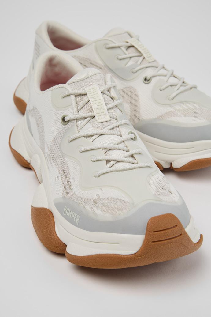 Karst 2 White Recycled Engineered Materials Sneakers for Men. by CAMPER