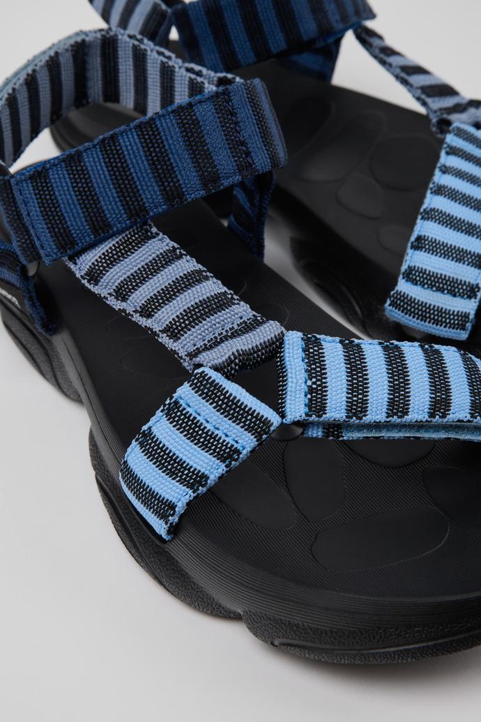 Karst Sandal Blue Textile Sandals for Men. by CAMPER
