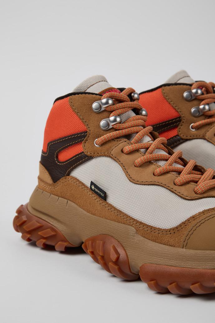 Karst Trek Brown and gray ankle boots for women by CAMPER