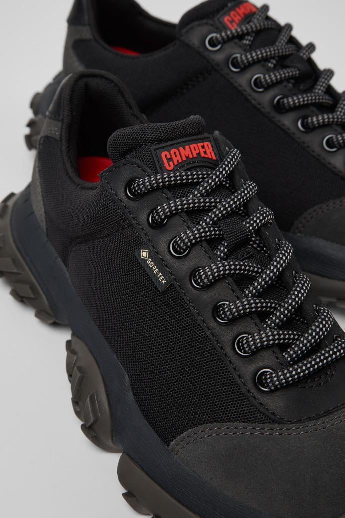 Karst Trek Gray Textile and Nubuck Sneakers for Women. by CAMPER