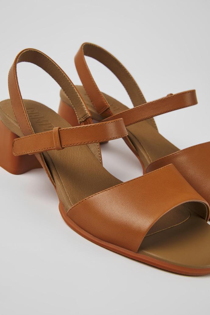 Katie Women’s brown strappy sandal by CAMPER