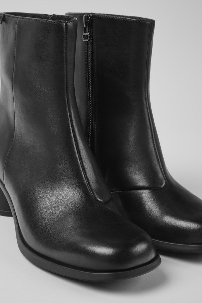 Kiara Black leather ankle boots by CAMPER