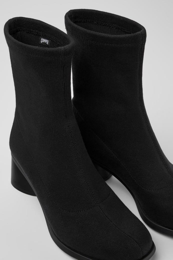 Kiara TENCEL® Black TENCEL™ Lyocell ankle boots by CAMPER