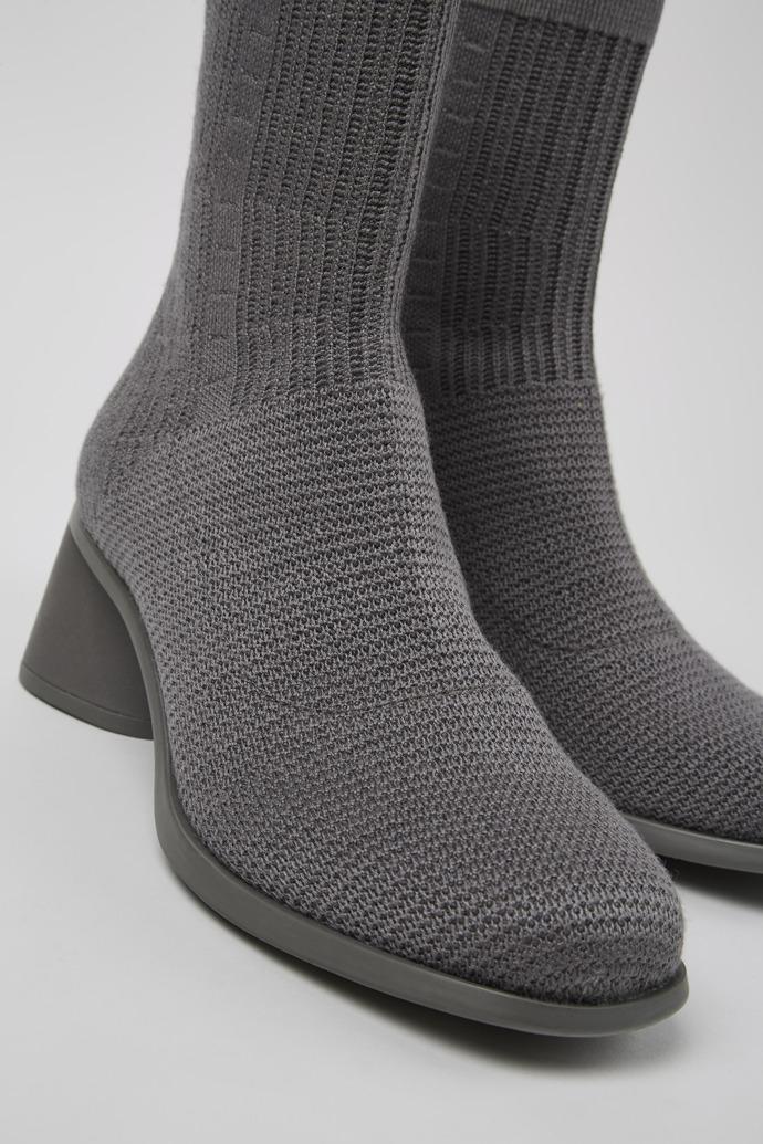 Kiara TENCEL® Gray textile boots for women by CAMPER