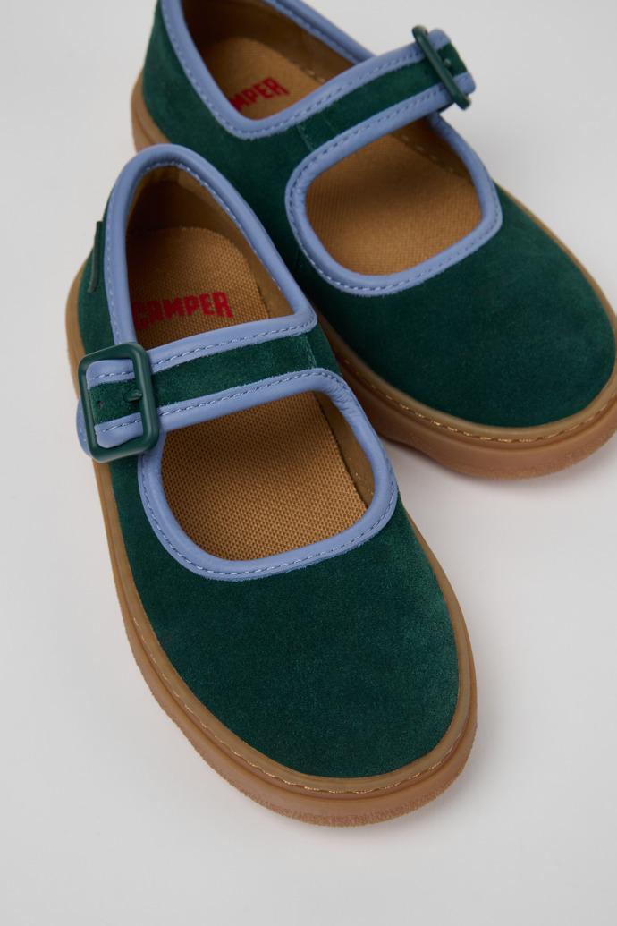Kiddo Multicolor Nubuck and Leather Shoes for Kids. by CAMPER