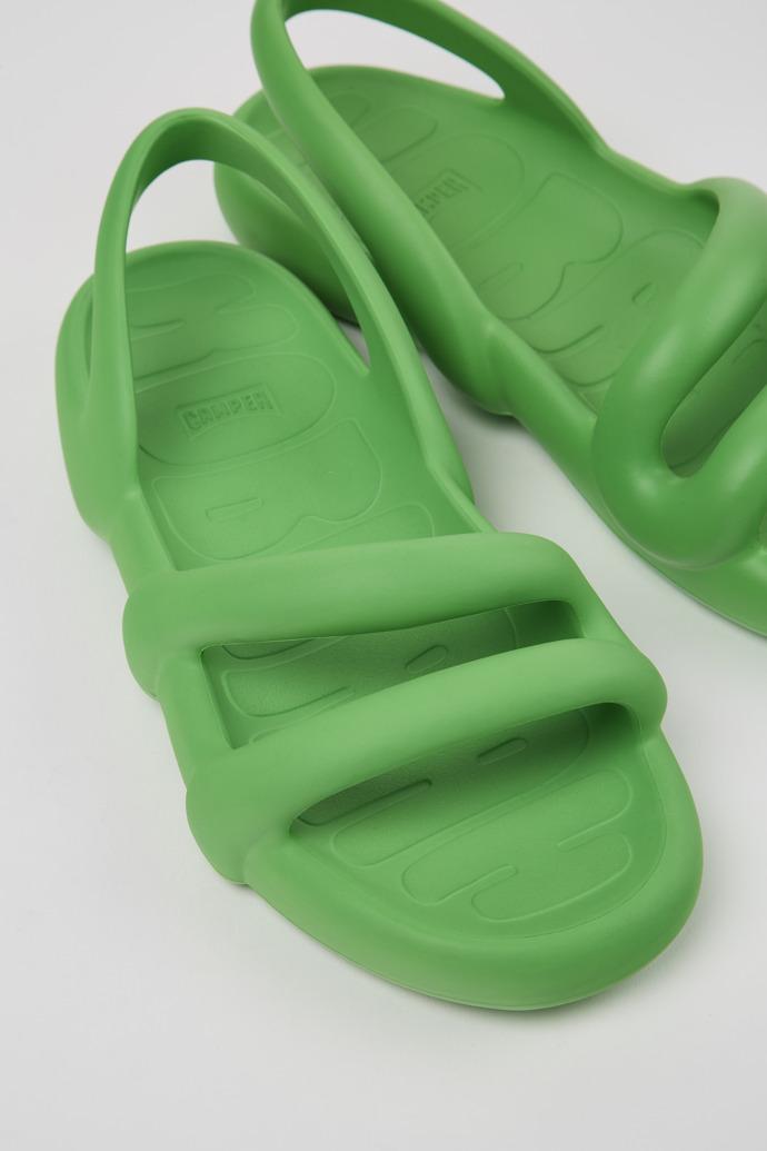 Kobarah Flat Green unisex Sandal by CAMPER
