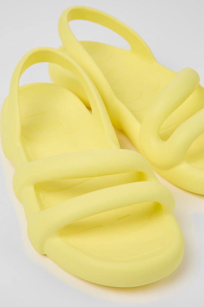 Kobarah Flat Yellow unisex Sandal by CAMPER