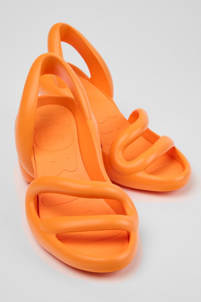 Kobarah Orange Sandals for Women. by CAMPER