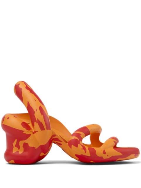 Kobarah slingback heeled sandals by CAMPER