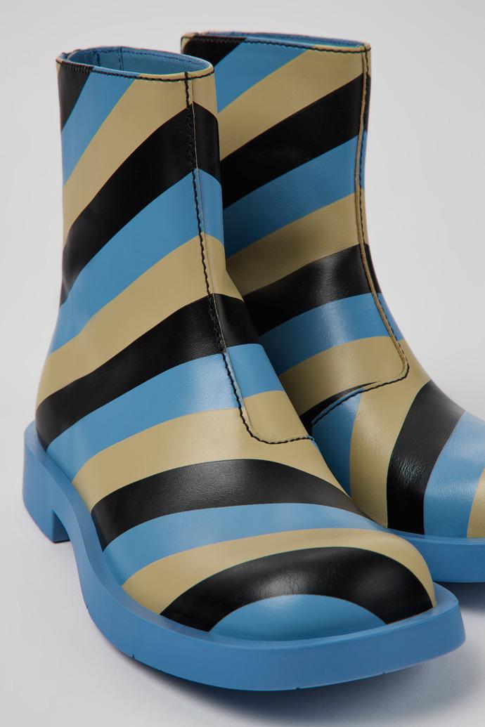 MIL 1978 Multicolored leather ankle boots for women by CAMPER
