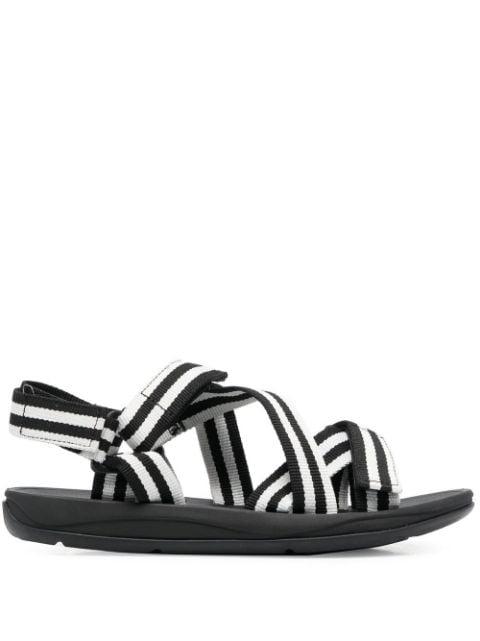 Match striped sandals by CAMPER