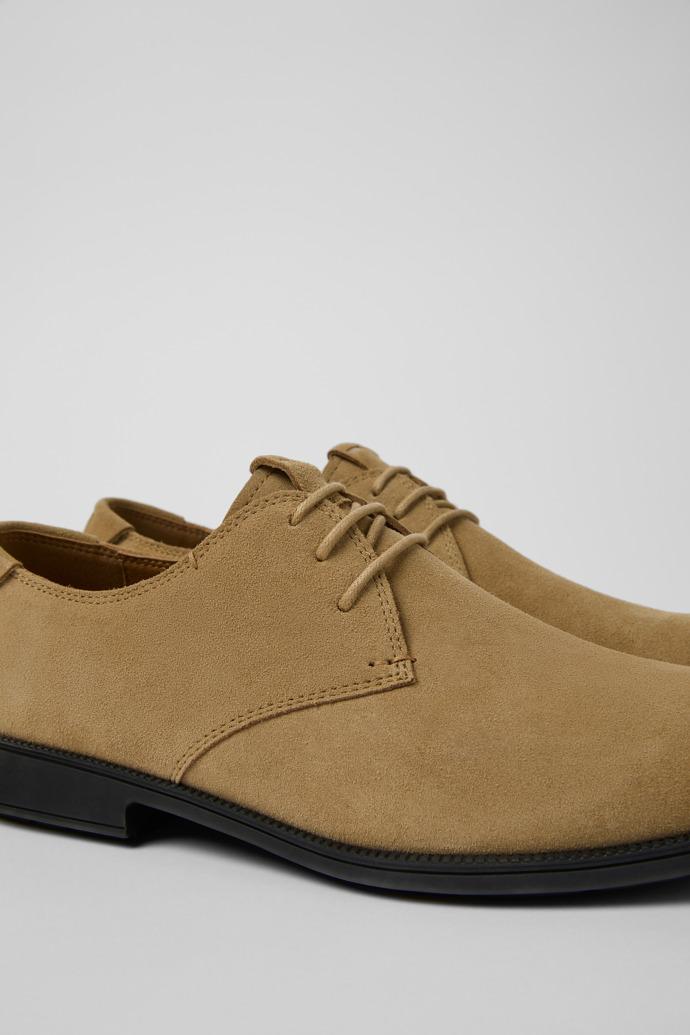 Mil 1913 Brown Suede Leather Shoes for Men. by CAMPER