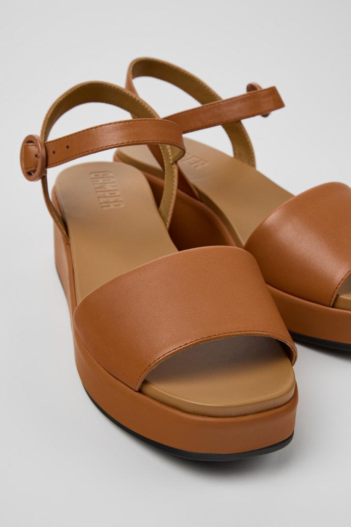 Misia Brown sandal for women by CAMPER