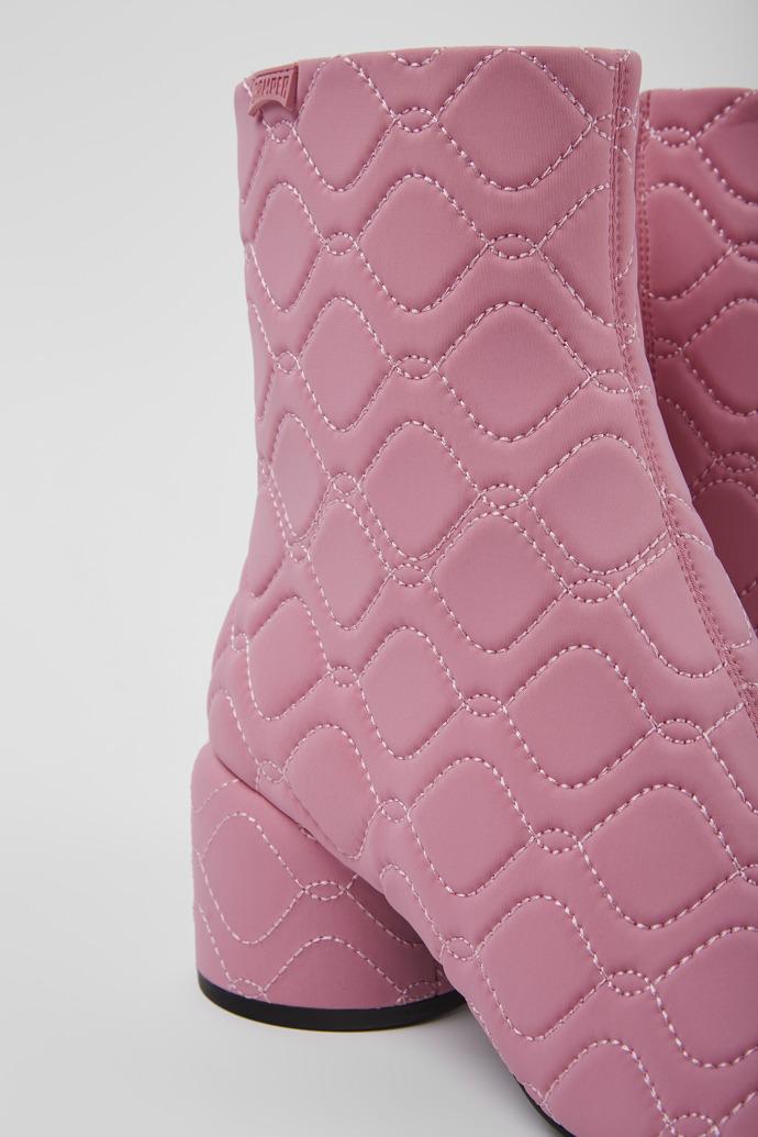 Niki Pink textile boots for women by CAMPER