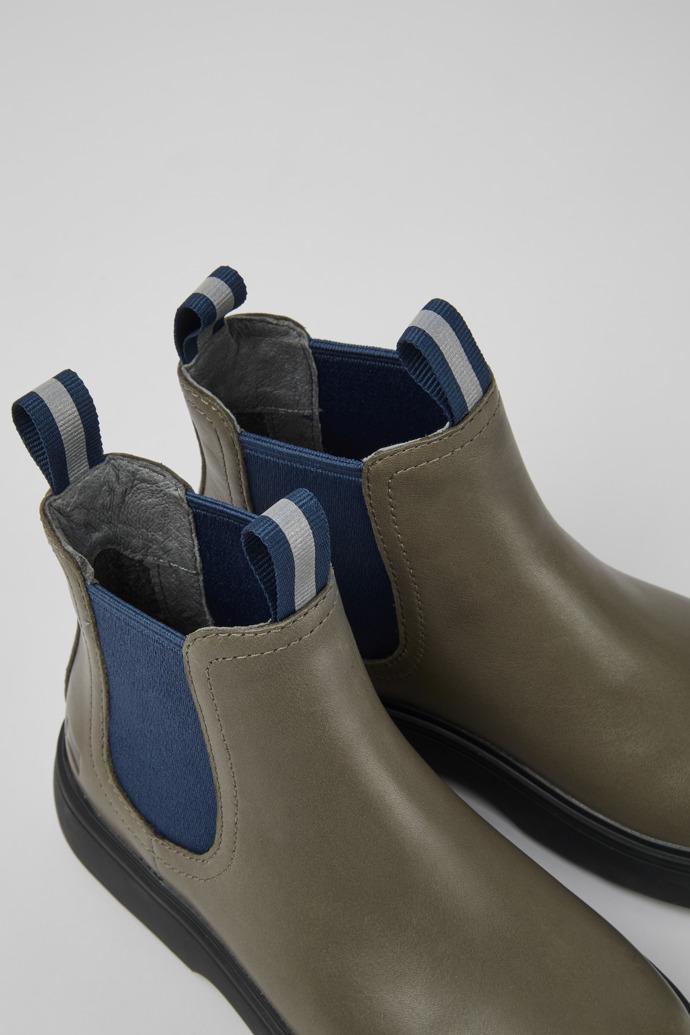 Norte Gray and blue ankle boots by CAMPER