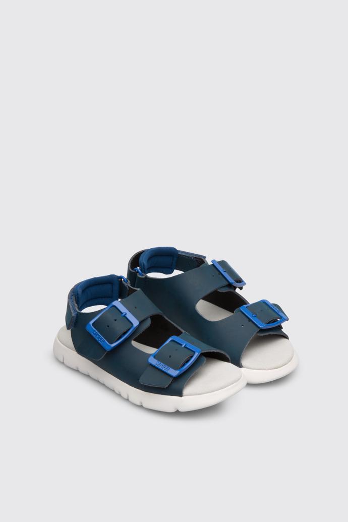 Oruga Blue sandal for kids by CAMPER