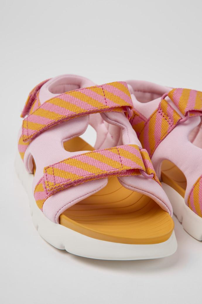 Oruga Multicolored textile sandals for kids by CAMPER