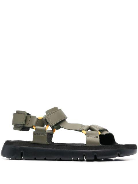 Oruga touch-strap sandals by CAMPER