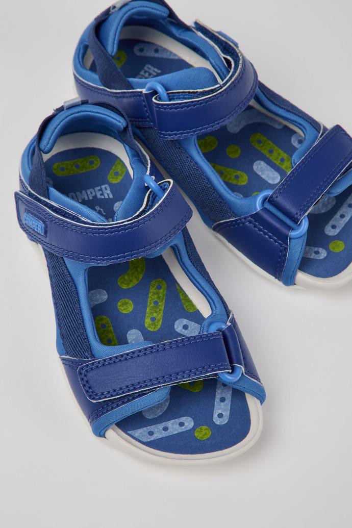 Ous Blue sandals for kids by CAMPER